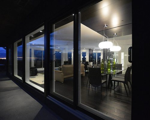 Design intérieur - Magnifique condo haut de gamme vue de l'extérieur